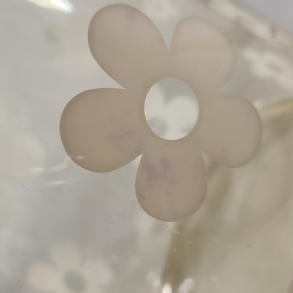 Marc Jacobs Vintage Daisy Clear Bucket Bag Makeup Case - Picture 6 of 7